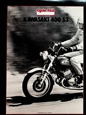 1974 Kawasaki 400 S3 - 5-Page Vintage Motorcycle Road Test Article picture