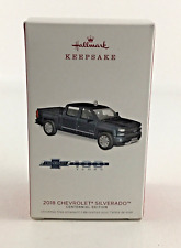 Hallmark Keepsake Ornament 2018 Chevrolet Silverado Centennial American Truck picture