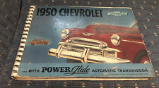 Original 1950 Chevrolet Sales Album Dealer Presentation Book 50 Bel Air  picture
