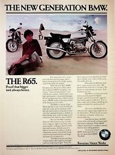 1979 BMW R65 - Vintage Motorcycle Ad picture