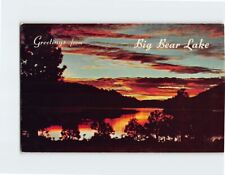 Postcard Greetings from Big Bear Lake California USA picture