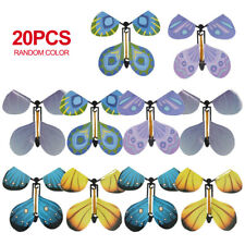 New 20X Flying Butterfly greeting Card book Magic Toy fly wind up Great Gift USA picture