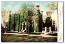 1907 Yale Art School Campus Building Dirt Road New Haven Connecticut CT Postcard picture