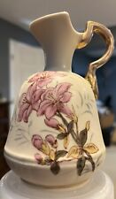 Antique Petite Vase/Pitcher - Handpainted - 4.5” Tall picture