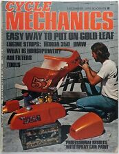 Cycle Mechanics December 1970 Vintage Motorcycle Magazine  picture