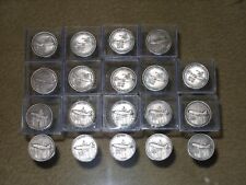 VINTAGE UNITED AIRLINES D C 10 METAL COINS picture