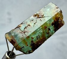 30 CT Wow Well Terminated Top Panjsher Green Emerald Huge Crystal From PJR AFG. picture