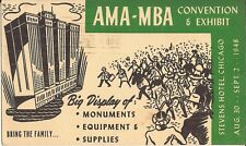 Chicago, ILLINOIS - AMA - MBA Convention & Exhibit - 1948 picture