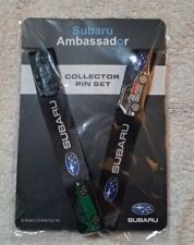 Leen Customs Subaru Ambassador Collector Pinset 3 Pins And Lanyard US Ski Team picture