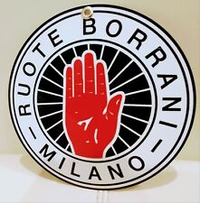 Route Borrani wheel sign .. Ferrari Maserati BMW Jaguar picture