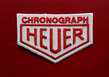 HEUER TAG CHRONOGRAPH FORMULA ONE RACING MOTORSPORT EMBROIDERED PATCH UK SELLER  picture