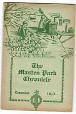 1913 Masten Park School-Chronicle-Buffalo, NY-Booklet picture