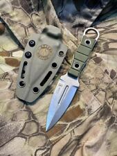 6.5''New CNC Stonewash AUS-8 Blade G10 Handle Tactics Dagger Hunting Knife VTH03 picture