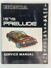 Honda Prelude Service Manual 1979 First Edition Honda picture