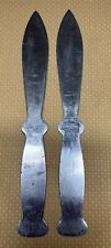 2 Vintage GC Co. Throwing Knives  #24-401 Stainless Japan 9 3/4” Long picture