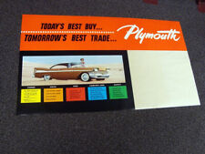 Circa 1959 Plymouth Fury 3-Foot Celluloid Advertising Insert picture