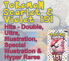 Scarlet & Violet 151 Hits - Double, Ultra, Illustration, Special, Hyper Rares picture