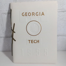 Vintage 1955 Georgia Tech Grad Commencement Program Collectible Memorabilia Rare picture