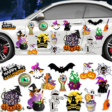 16 Pcs Halloween Magnets Reflective Car Magnets Decorations Halloween Refrigerat picture