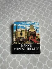 Vintage Matchbook Mann’s Chinese Theatre Hollywood California Matches Unstruck picture