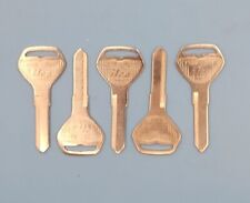 5 NOS X106/KA15 Uncut Key Blanks,Fits Kawasaki, Locksmith, Keysmith, Key Stock  picture