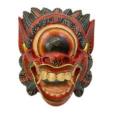Balinese Leyak Mata Besek Mask Topeng Cyclops 1 Eyed Demon Bali Art Carved wood picture