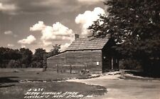 Lincoln's New Salem, IL, Berry Lincoln Store, RPPC Vintage Postcard a7252 picture