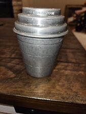Vintage Mirro Aluminum Smoothie Mixer & Measure Shaker Cup w/Lid  picture