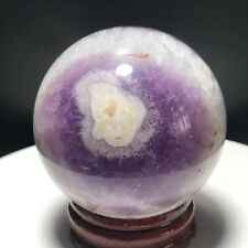 165g 48mm Natural Dream Amethyst Ball Quartz Crystal Polished Sphere Reiki 53 picture
