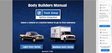 2000 Chevrolet - GMC Body Builders Revision Light Medium Trucks Film CD - RARE   picture