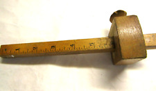 Vintage Stanley No. 62 Mortise Wooden Marking Tool Gauge Wood Screw Made in USA picture