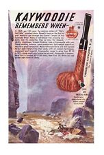 Kaywoodie Pipes Remembers When Hell's Half Mile Grand Canyon Print Ad 1949 picture