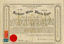 Rochester Water Works Loan - $1,000 Bond - General Bonds picture