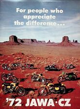 1972 Jawa CZ Motorcycle Dealers - 3-Page Vintage Ad picture
