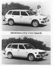 1978 Honda Civic CVCC Station Wagon Press Photo 0006 picture