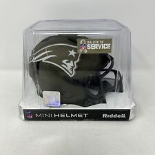 New England Patriots Salute To Service Alternate Riddell Speed Mini Helmet J1 picture