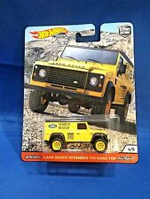 HOT WHEELS PREMIUM CAR CULTURE LAND ROVER DEFENDER 110 HARD TOP REAL RIDERS NEW  picture
