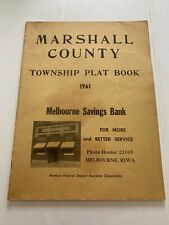 1961 Marshall County Iowa Township Plat Book picture