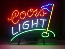 New Coors Light Golf Neon Sign 20