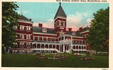 1955 Soldier's Home Main Building Landmark Marshalltown Iowa IA Posted Postcard picture