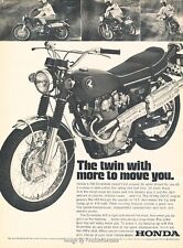 1969 Honda 450 Scrambler Motorcycle Bike Advertisement Print Art Ad J592 picture