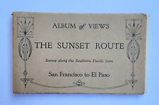 ANTIQUE CA. 1900's ALBUM OF VIEWS THE SUNSET ROUTE: SAN FRANCISCO TO EL PASO picture