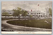VINTAGE WINCHENDON MA MASSACHUSETTS POSTCARD TOY TOWN TAVERN 1919 picture