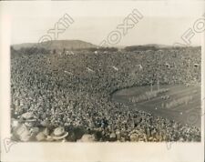 1927 Crowd Watches Army Cadets Parade At Annual Army Yale Game Press Photo picture