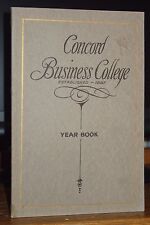 1913 Year Book Of The Concord Business College, Concord, New Hampshire, RARE picture