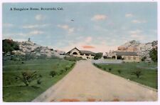 1910 Indian Hill Bungalow Home Riverside California Postcard Ca picture