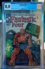 Fantastic Four #51 1st Negative Zone Appearance CGC Graded 8.0 - Rare High Grade picture