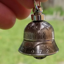 Motorcycle Accessories | Motorcycle Items | Bells | 1972 half dollar coin bells picture