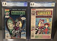 Beetlejuice #1 cgc 7.5 Newsstand and Crimebusters on the Hunt cgc 8.0 Newsstand  picture