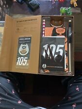 Harley Davidson 105th Anniversary Gift Box Leather Wallet Copper Bracelet # H345 picture